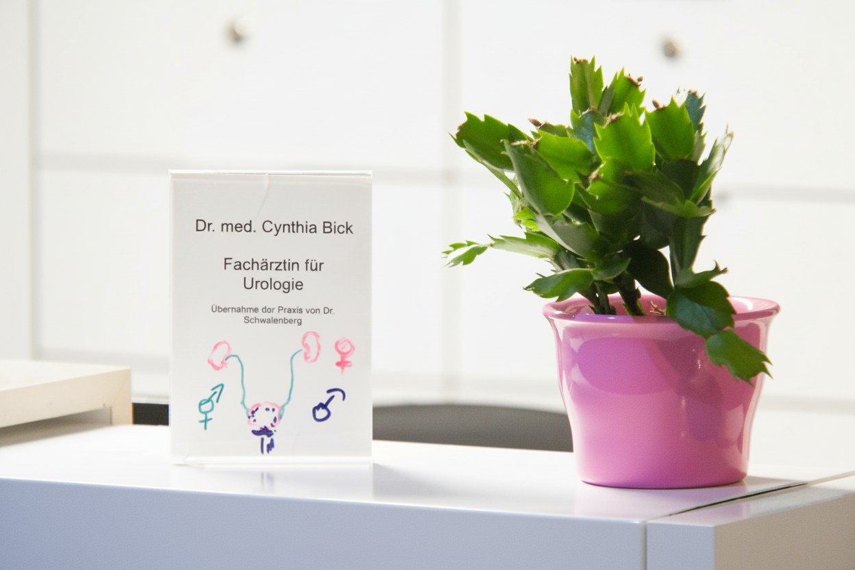 Detail aus dem Empfangsbereich mit Pflanze